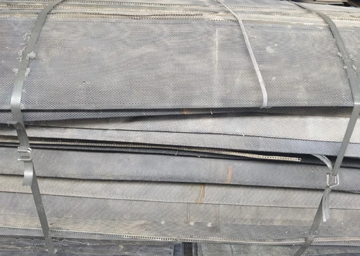Malha de titânio para tratamento de gases residuais